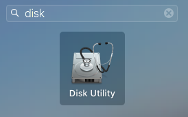 disk utility